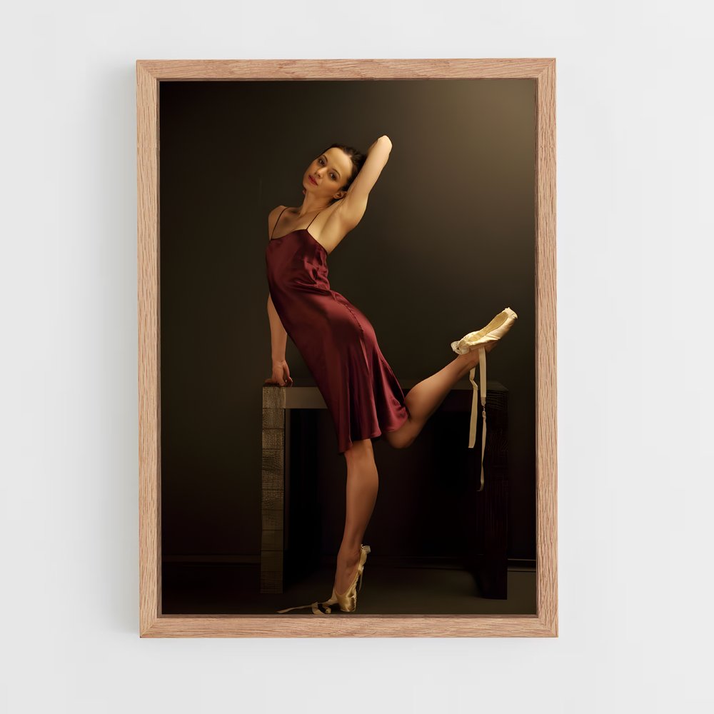 Poster Diana vishneva tabouret – affiche Danse (vue 4)